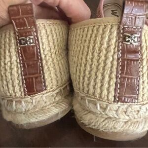 Sam Edelman size 6.5 tan KHLOE Espadrilles- gently worn